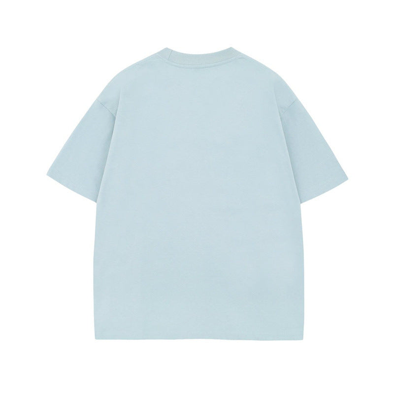 US drip outfits Summer Vintage Casual Loose Short Sleeve T-Shirts