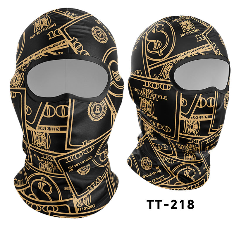 Cycling Windproof Hood Sunscreen Ice Silk Headgear