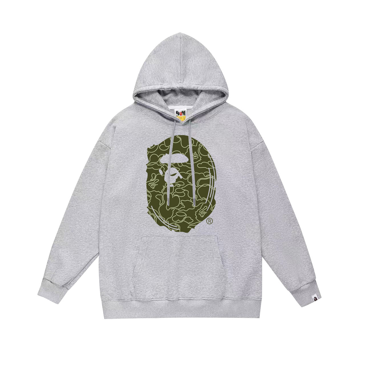 Ape Hoodie Autumn/Winter Letter Print Loose Hoodie Pullover Ape Sweater