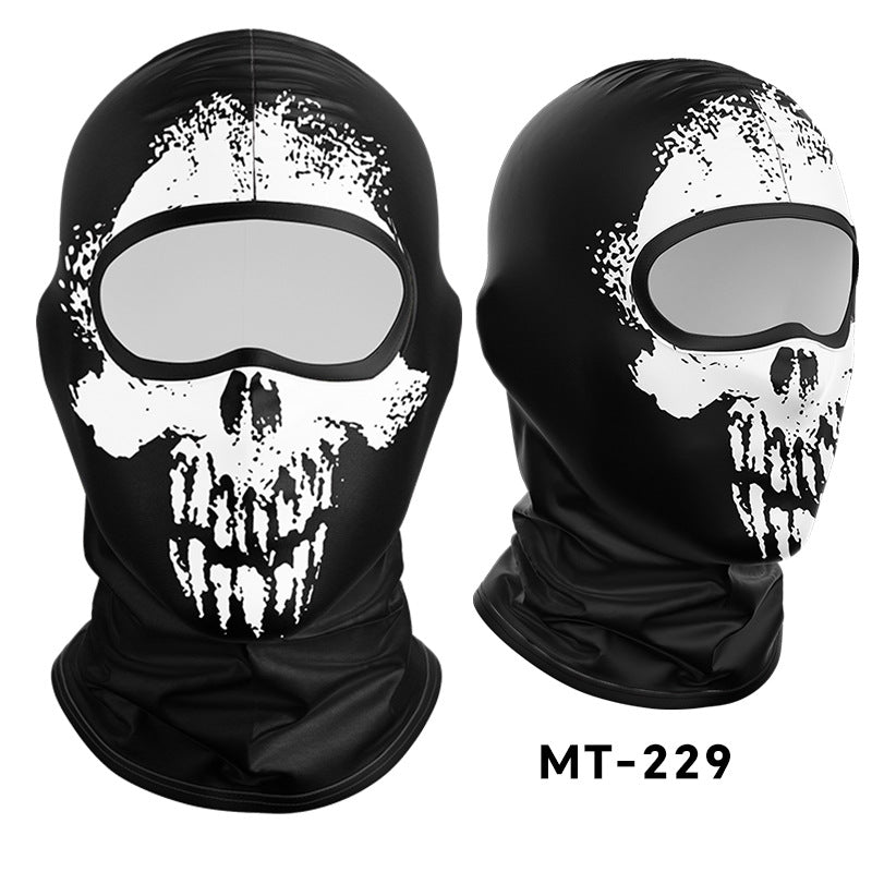 Cycling Windproof Hood Breathable Sunscreen Windproof Men's and Women's Ice Silk Fabric Lining Cap