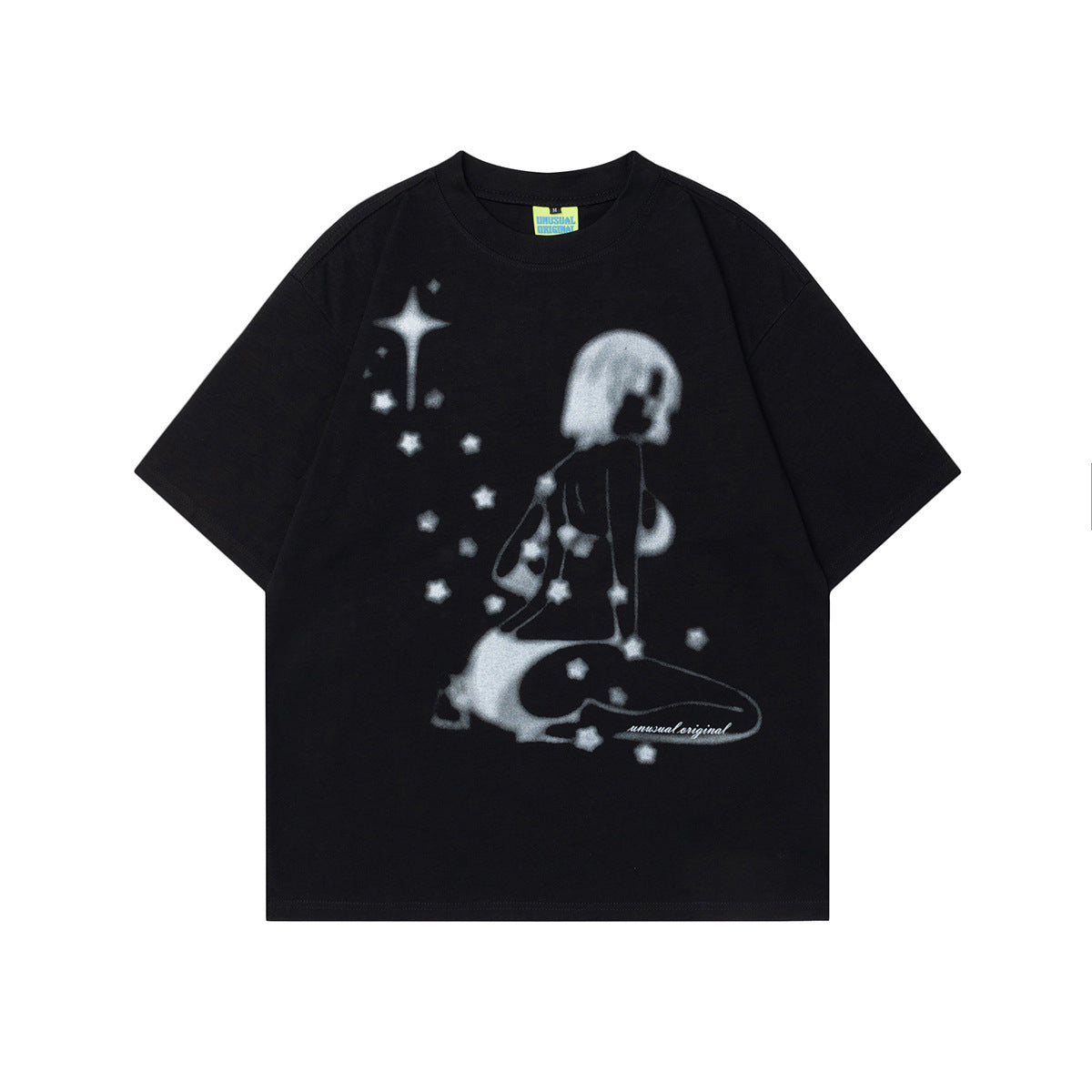 90s West Coast Hip Hop Fashion T Shirts Loose Half Sleeve Summer Casual Short Sleeve T-Shirt