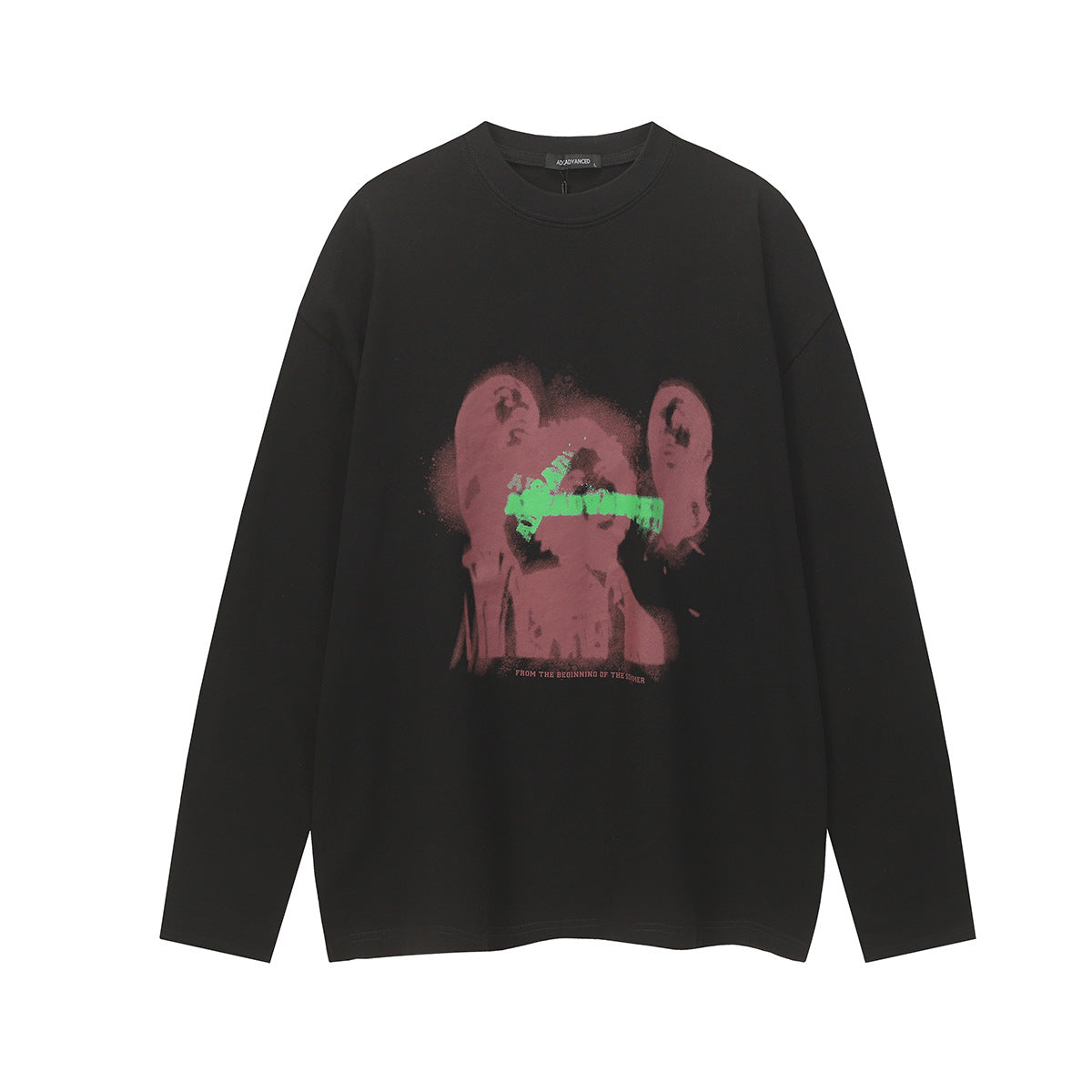 Unisex long-sleeved shirt autum dark graffiti