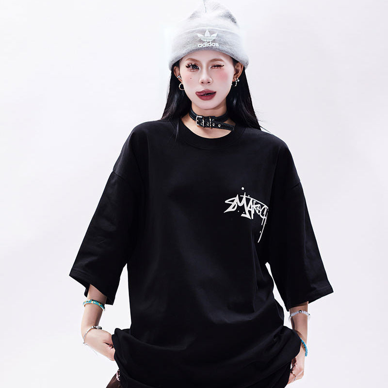 Marcas De Streetwear Short Sleeve T-Shirt Vintage Casual Top