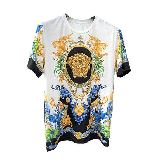 East Coast Shirts Spring/Summer Digital Print Casual Men's Short Sleeve T-Shirt