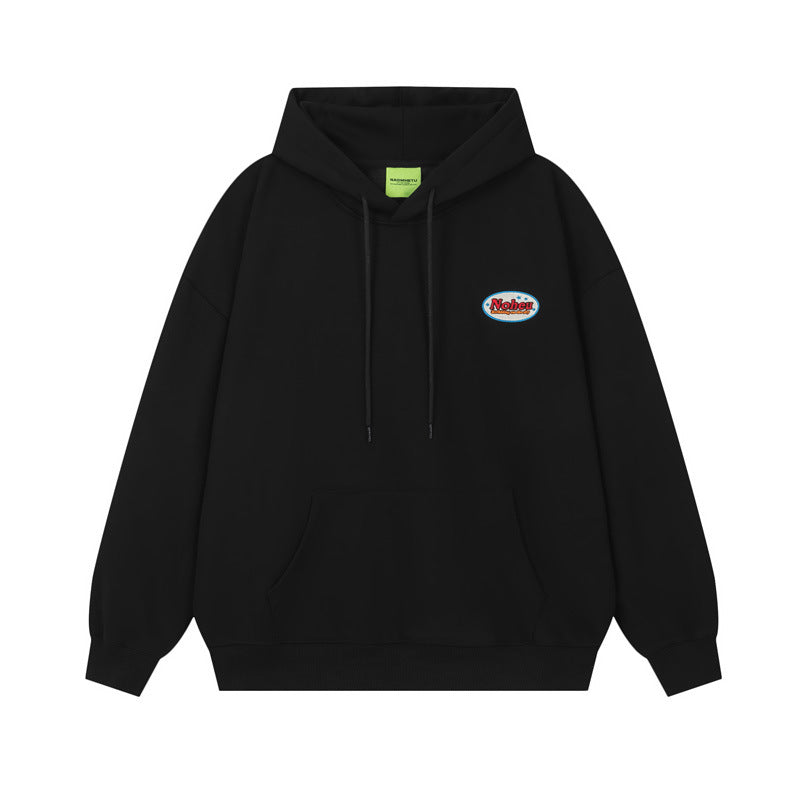 Vice streetwear vintage embroidered cartoon hooded sweater autumn/winter jacket