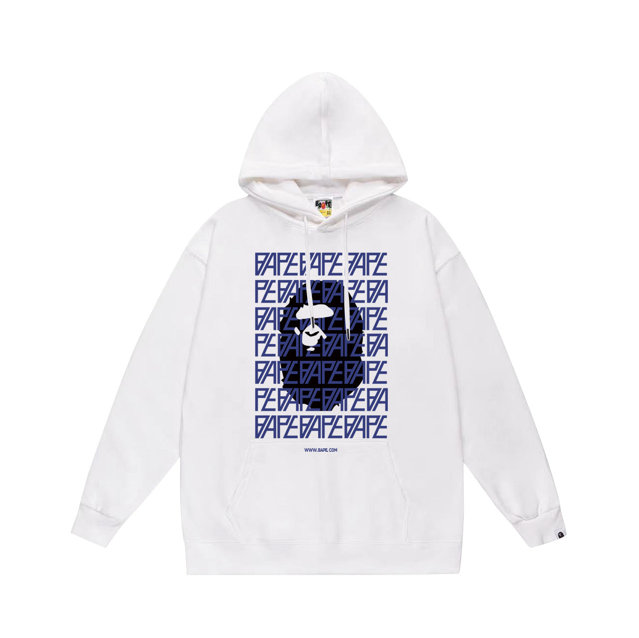 Ape Hoodie Autumn/Winter Letter Print Loose Hoodie Pullover Ape Sweater