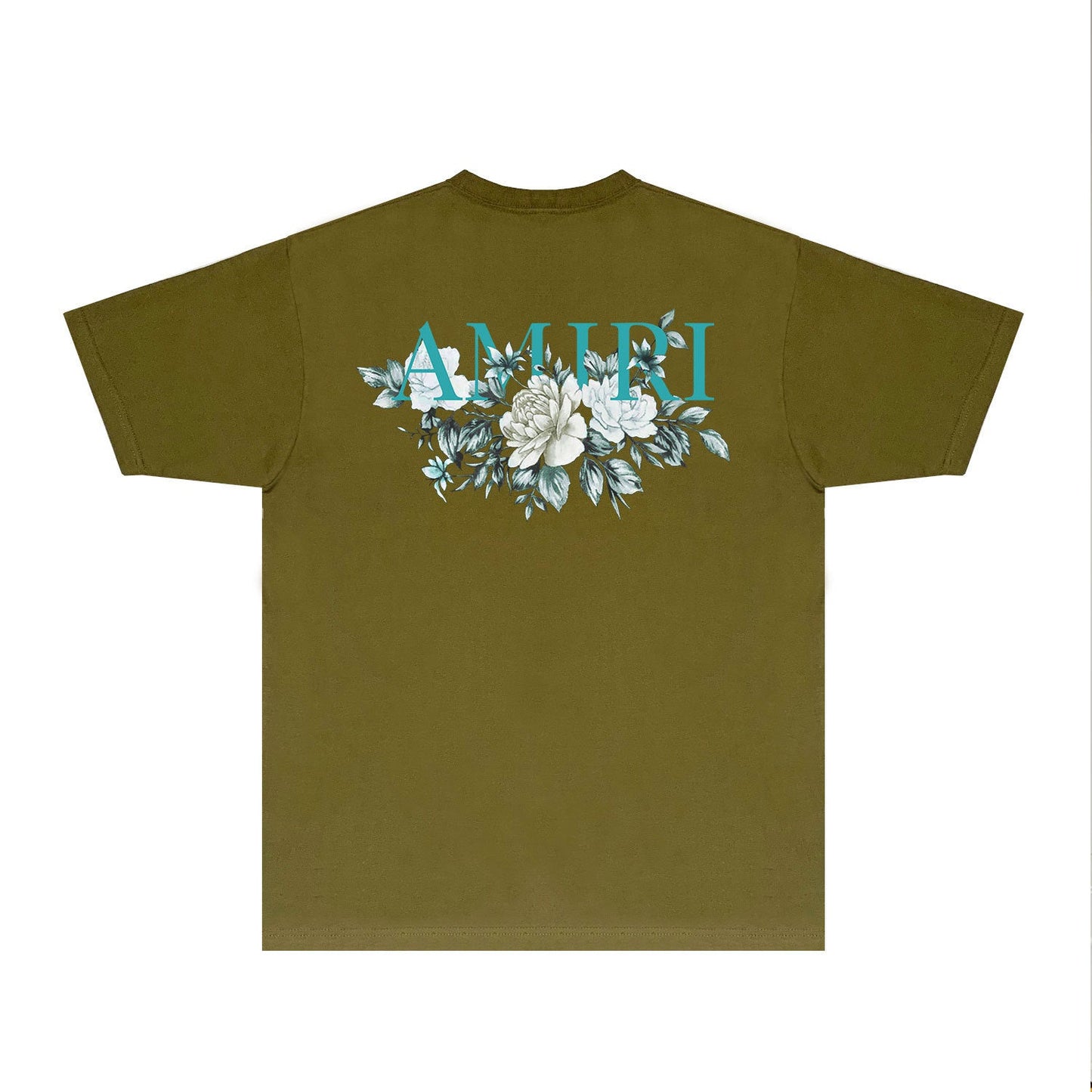 Amiri T Shirts Fashion Brand T Shirt Short Sleeve T-shirt Blouse