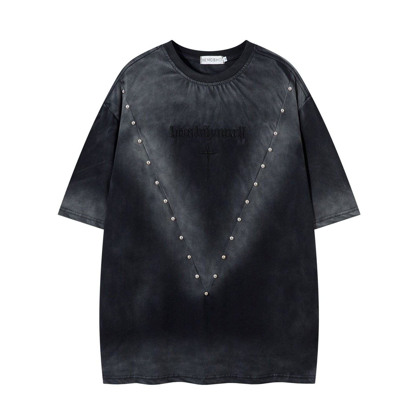 Hip hop shirt summer vintage t-shirt short sleeve loose top