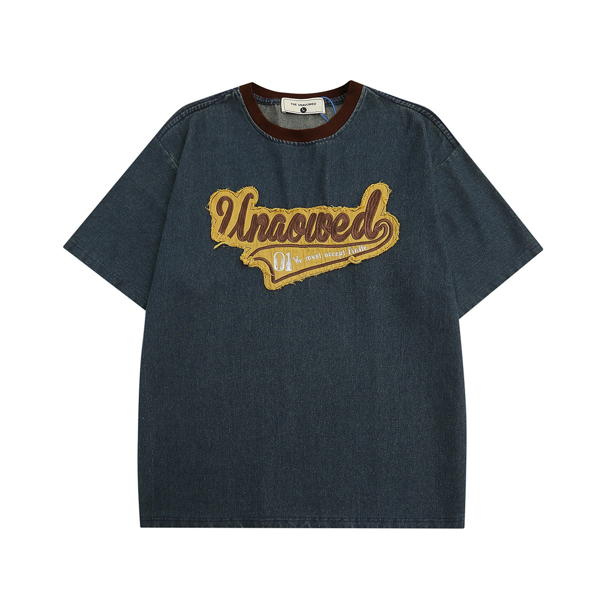 Remeras rock nacional vintage wash do old embroidered short sleeve t-shirt