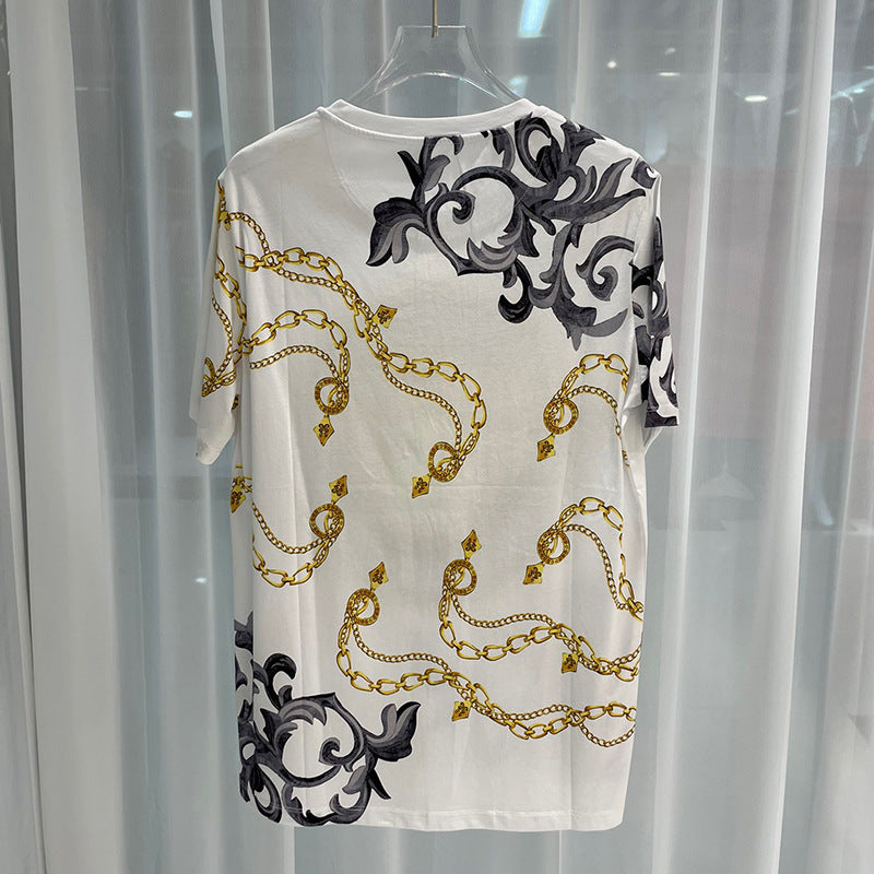 East Coast Shirts Casual Digital Print Men's Short Sleeve T-Shirt