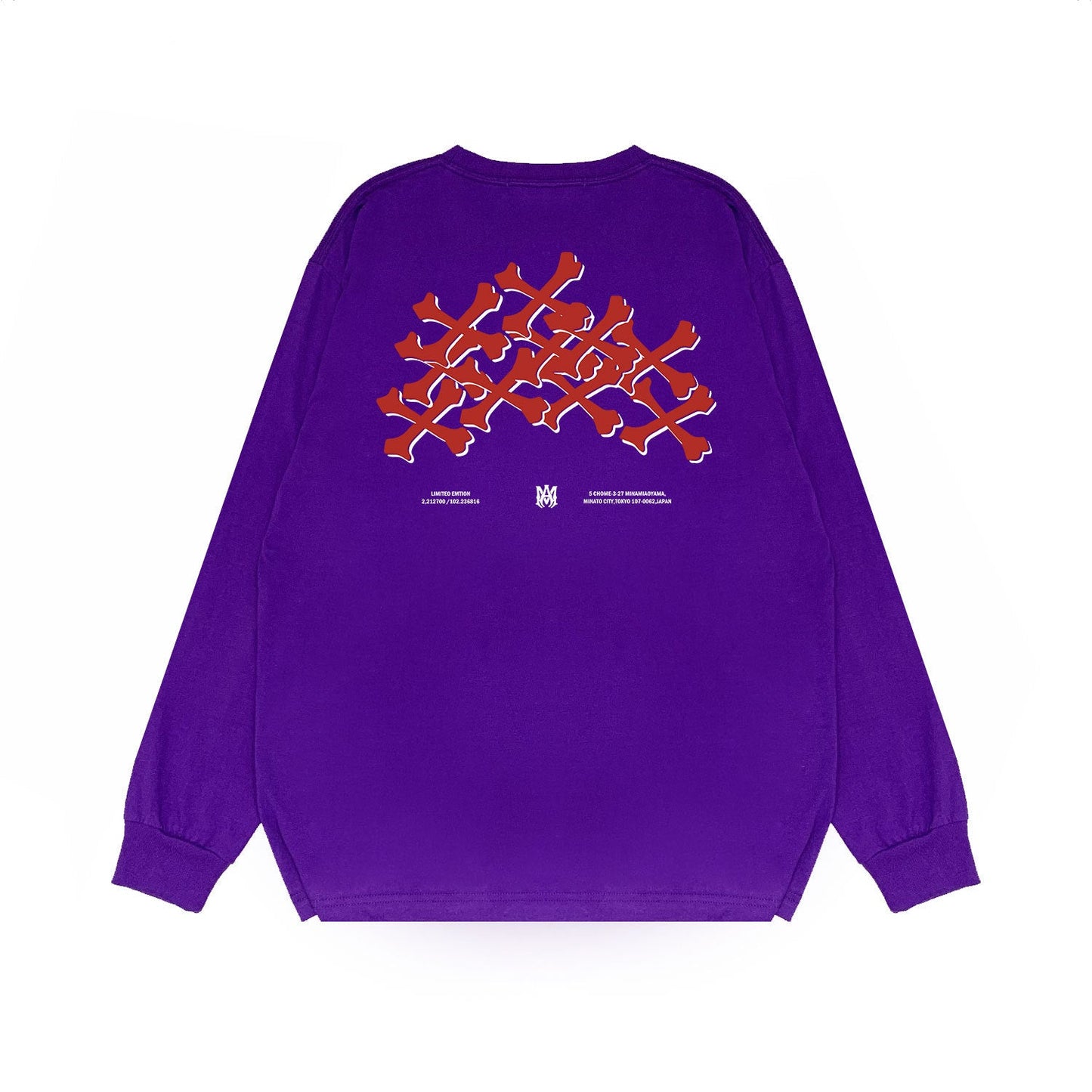 Amiri Long Sleeve Shirt Long Sleeve Long-Sleeved T-shirt Blouse