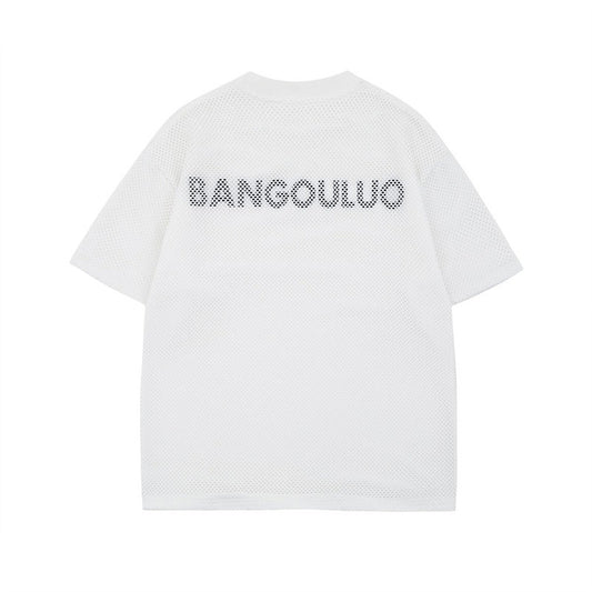US drip outfits Summer Vintage Casual Loose Short Sleeve T-Shirts
