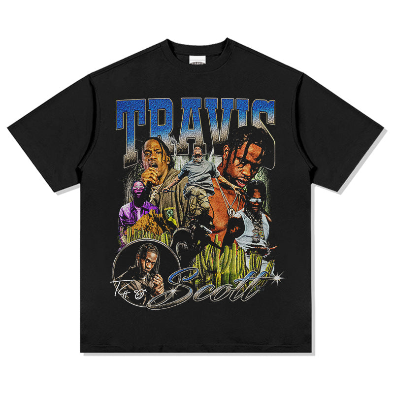 Outfit streetwear Travis Scott T-shirt