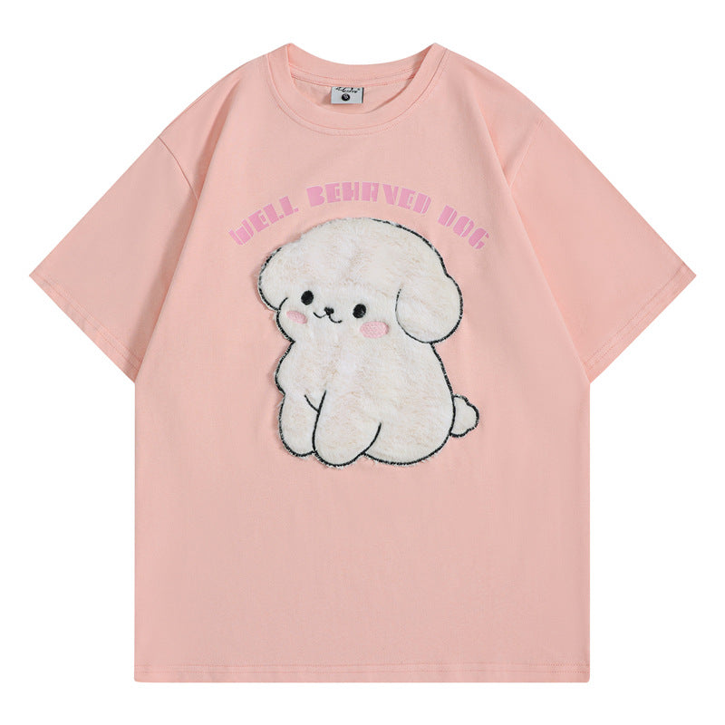 Camisetas streetwear Summer Vintage Casual Loose Short Sleeve T-Shirt