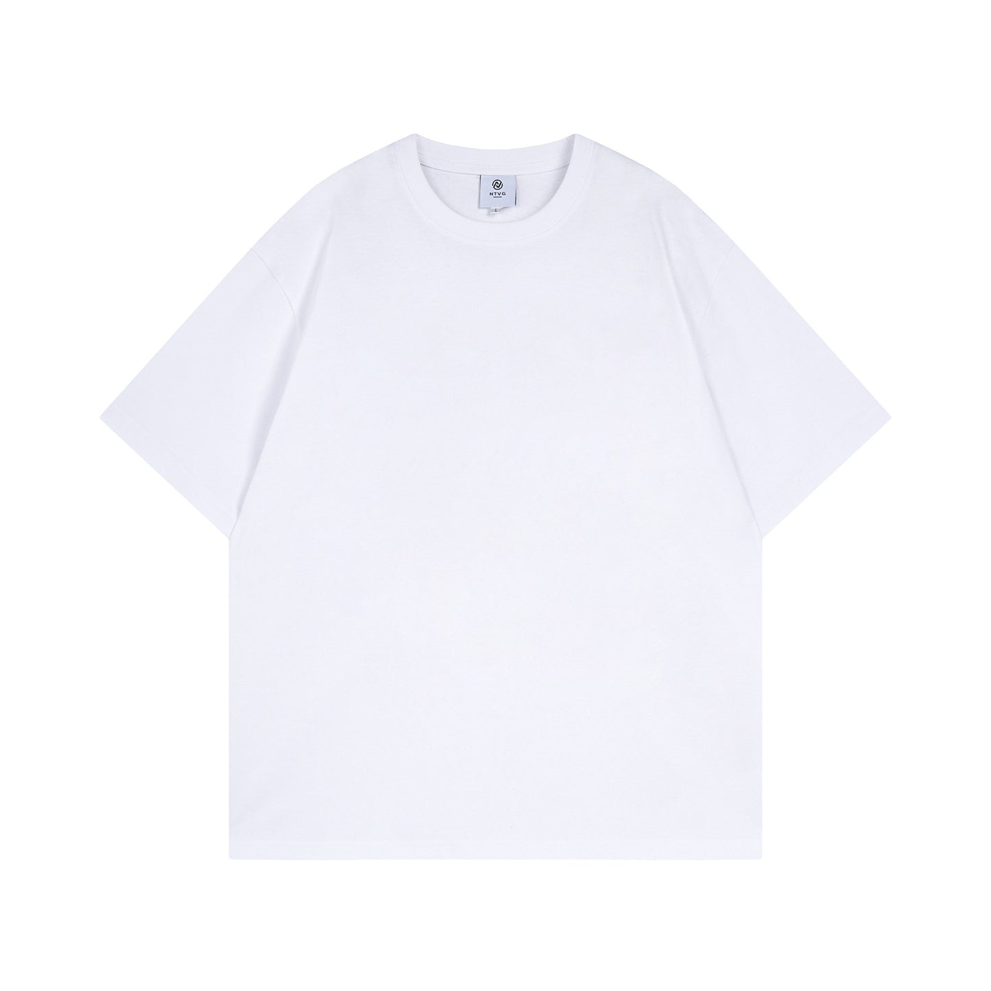 USA Vintage T-Shirt Solid Color Cotton Men's and Women's Summer Loose