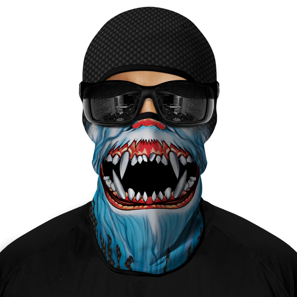 Cycling Windproof Hood Summer Sports Ice Silk Sunscreen Mask Breathable