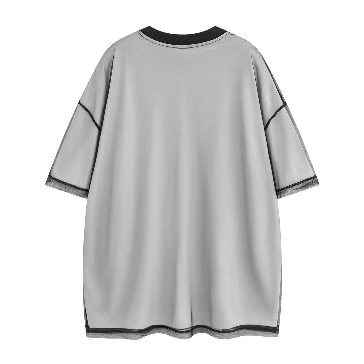 Camisetas streetwear Summer Vintage Alphabet Print Casual Loose Short Sleeve T-Shirt