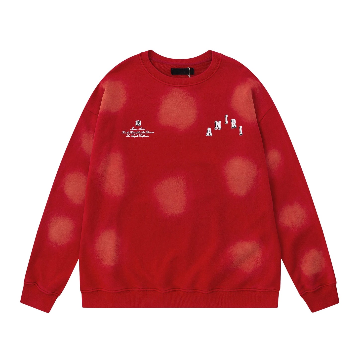 Amiri Sweatshirt Autumn/Winter AMI Letter Logo Printed Crew Neck Sweater