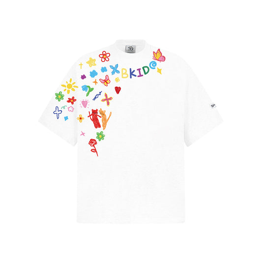 Hip Hop Clothes New York Graffiti Short Sleeve T-Shirt