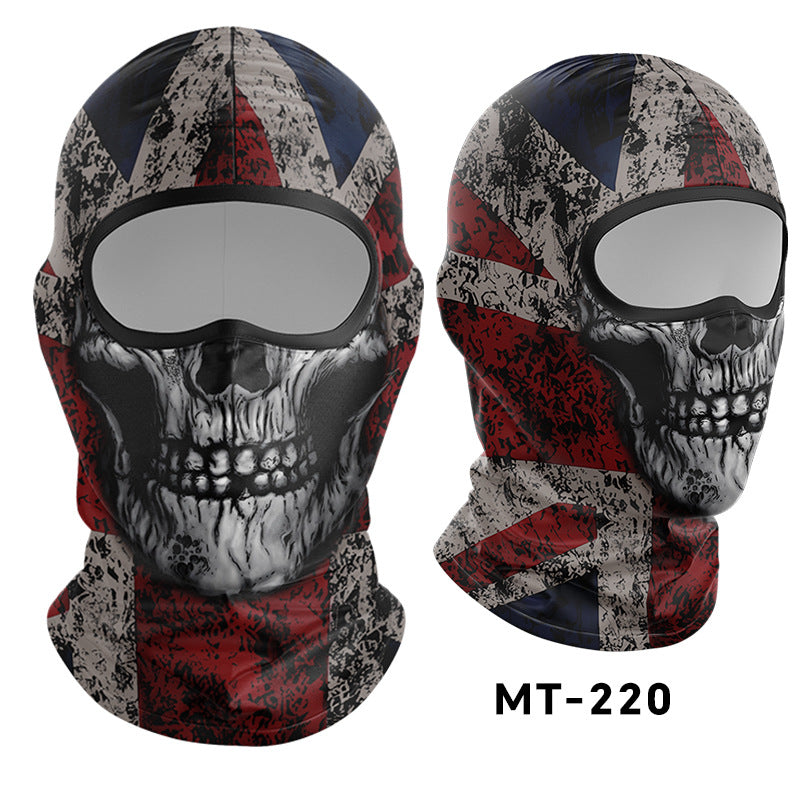 Cycling Windproof Hood Breathable Sunscreen Windproof Men's and Women's Ice Silk Fabric Lining Cap