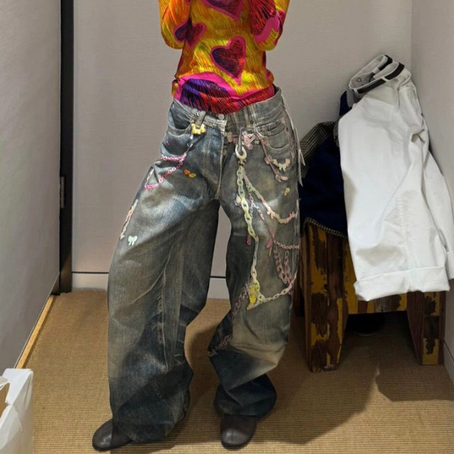 Rock Revival Jeans Straight Vintage Trousers