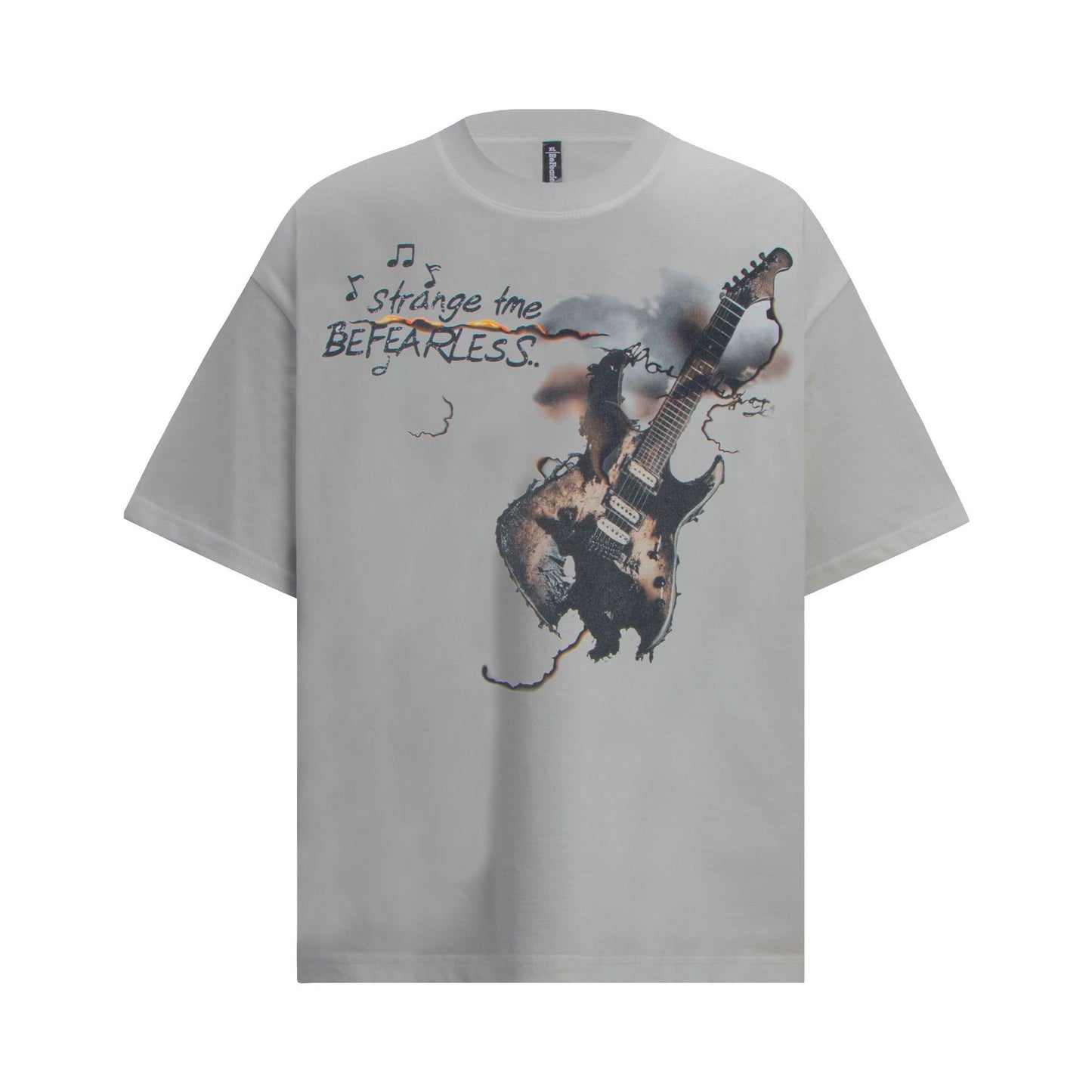 Hustle vintage summer vintage print short sleeve t-shirt