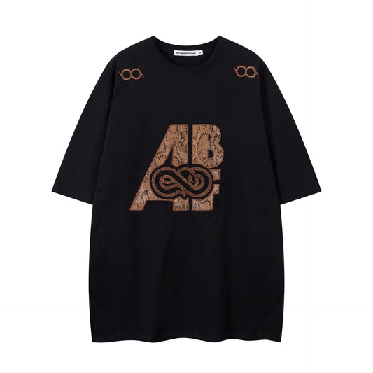 60s Style T-Shirts Summer Embroidery T-Shirts Short Sleeves