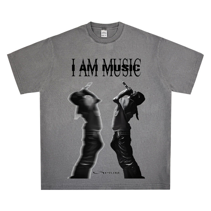 New york hip hop shop vintage hip hop playbois carti print short sleeve t-shirt