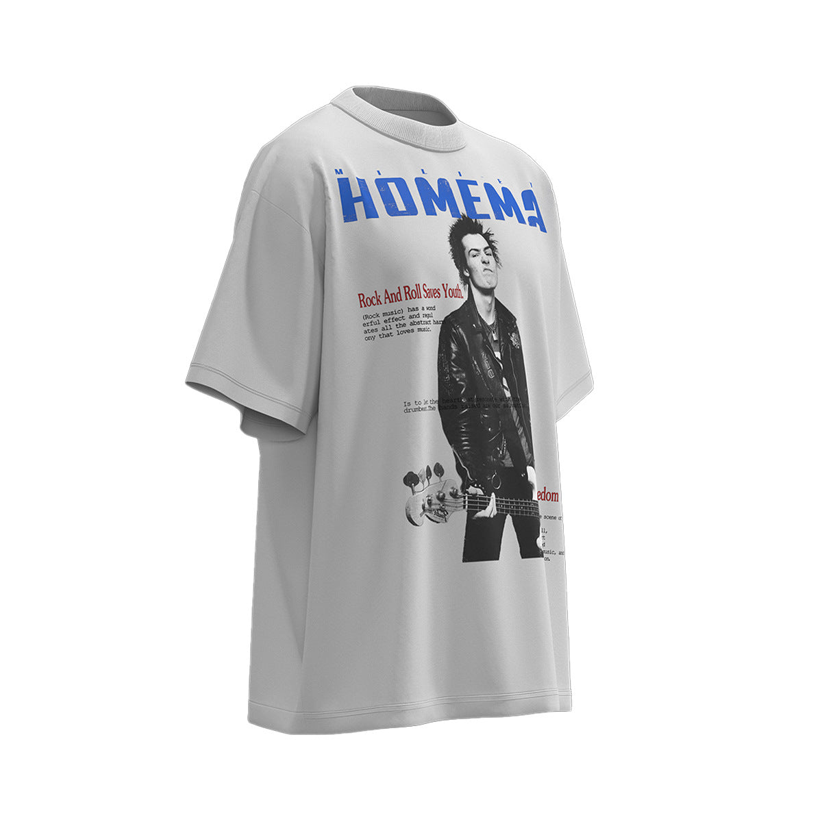 T shirt vintage usa summer vintage hip hop character print short sleeve t-shirt
