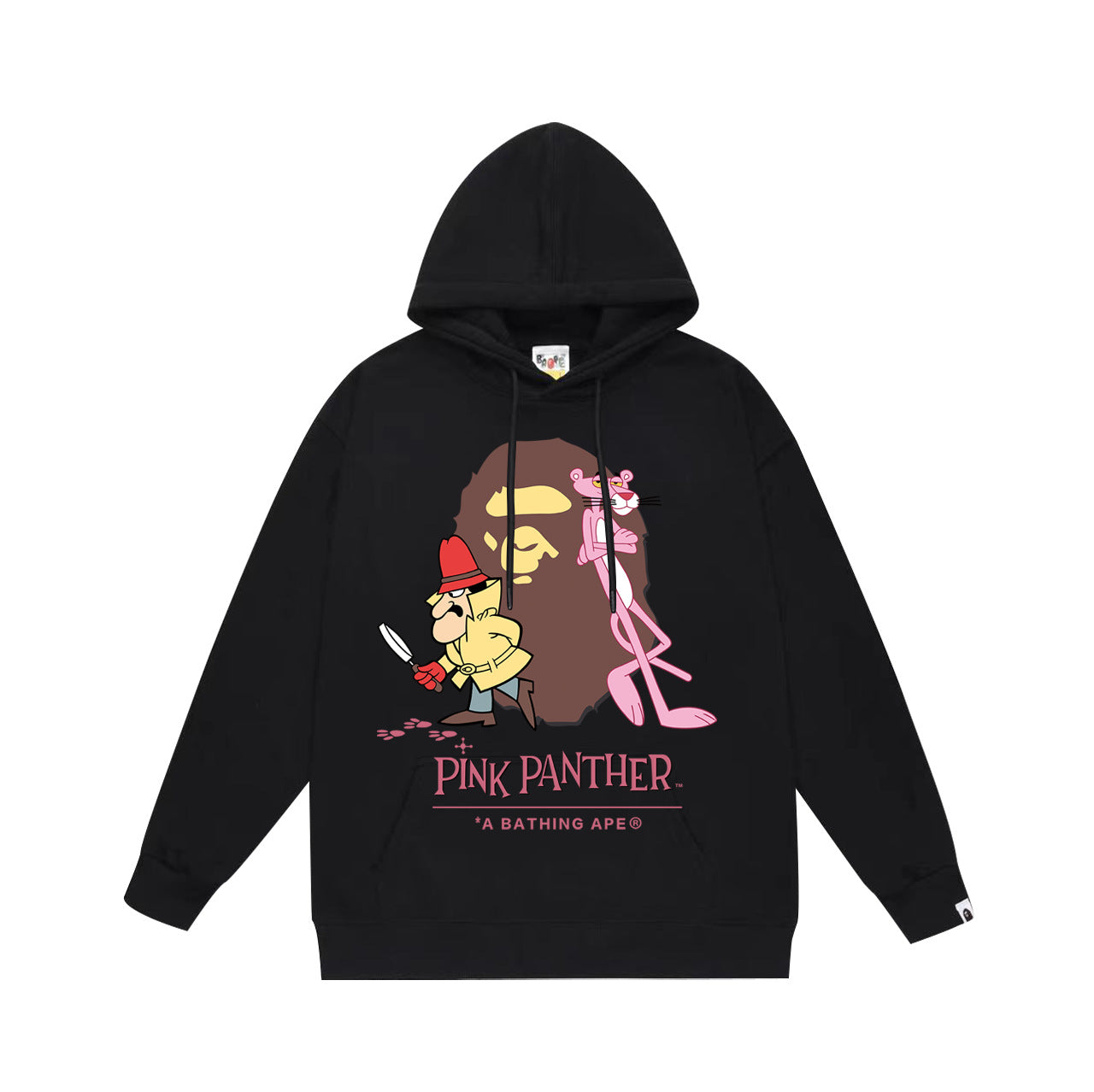 Ape Hoodie Autumn/Winter Letter Print Loose Hoodie Pullover Ape Sweater