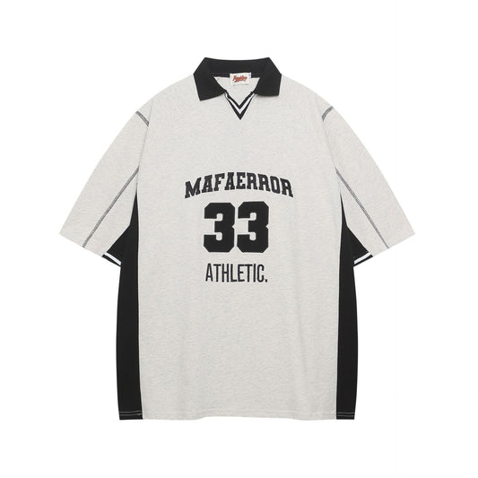 Hip hop clothing new york summer short-sleeved t-shirt lapel polo shirt