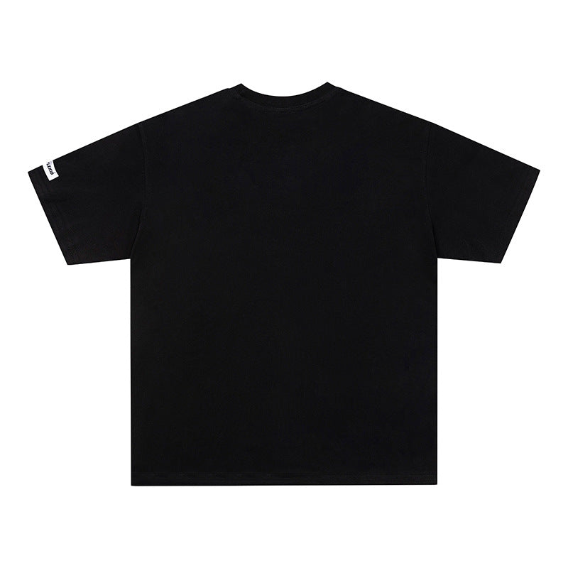 Vintage T Shirts Hip Hop Short Sleeve T-Shirt Summer Loose Top