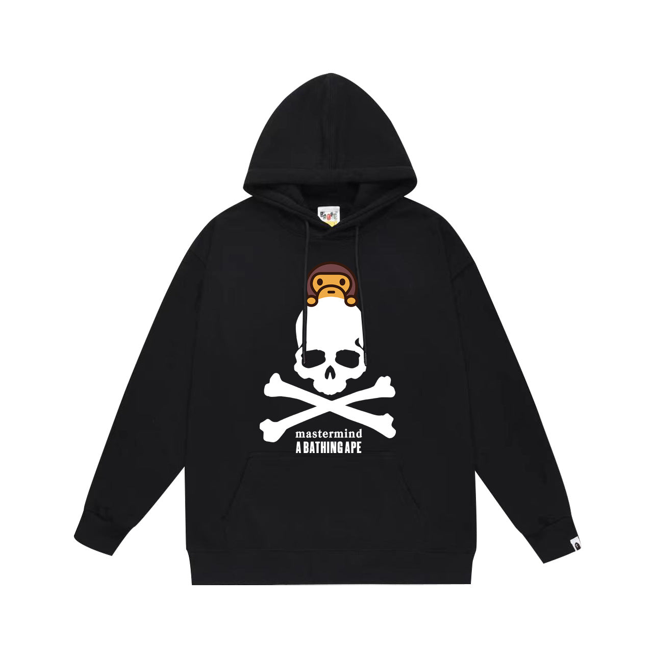 Ape Hoodie Autumn/Winter Letter Print Loose Hoodie Pullover Ape Sweater