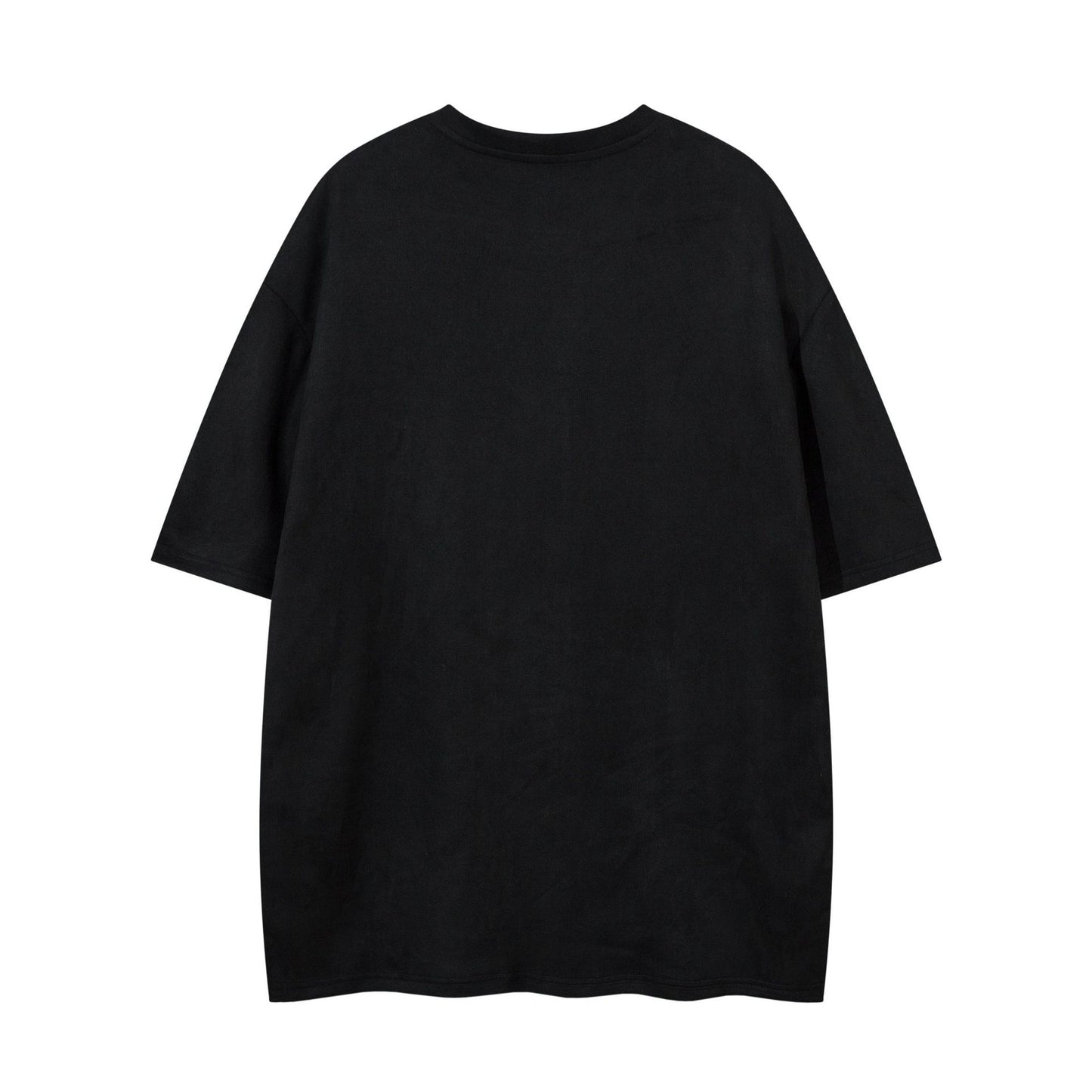 Hip hop clothing new york summer angel wings embroidered short sleeve t-shirt