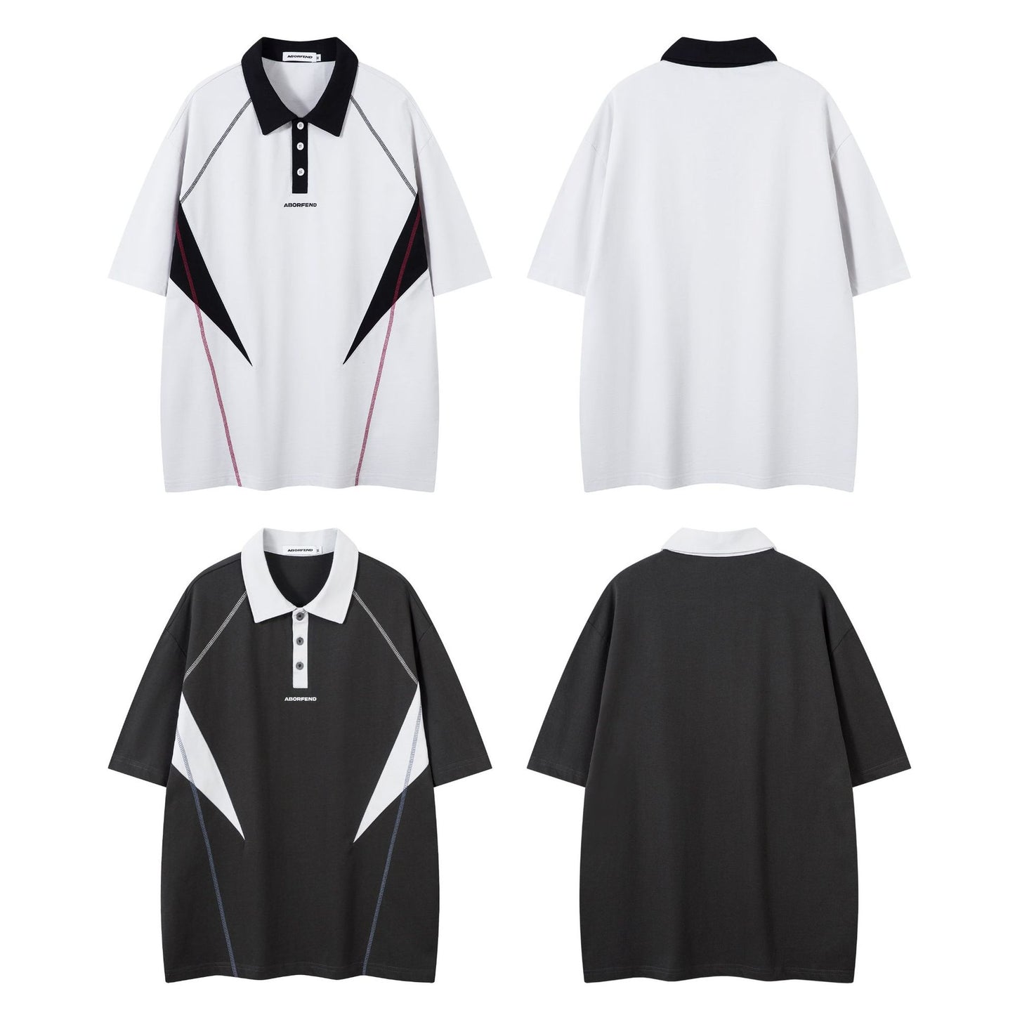 Remeras rock nacional summer short-sleeved lapel polo shirt