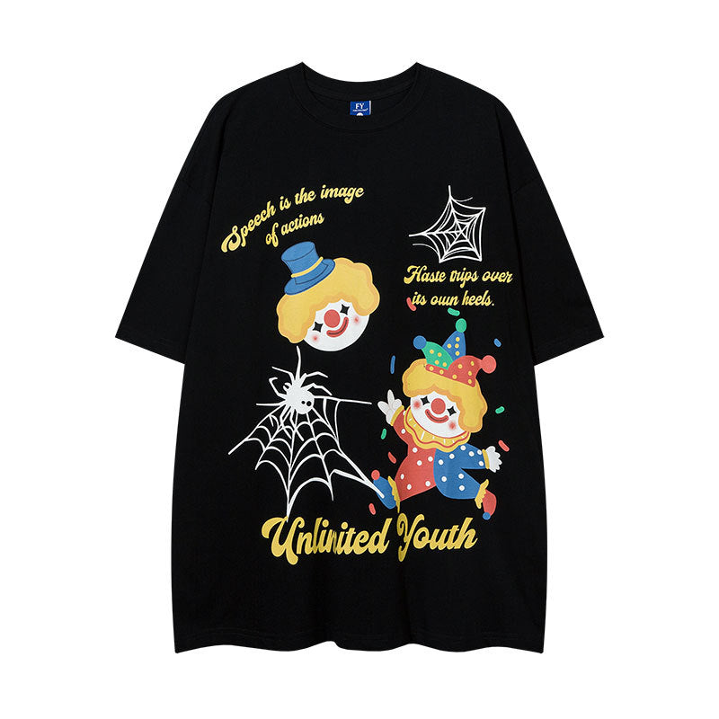 Vintage Tišö Rt cartoon clown print T-shirt