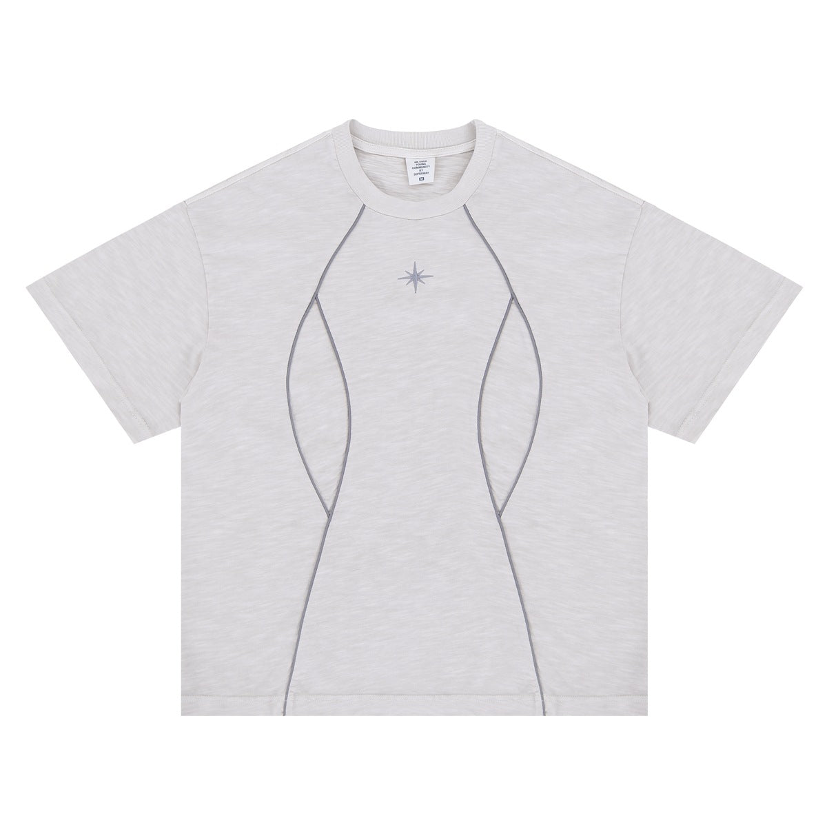 Vic Streetwear Summer Vintage Crew Neck Short Sleeve T-Shirt