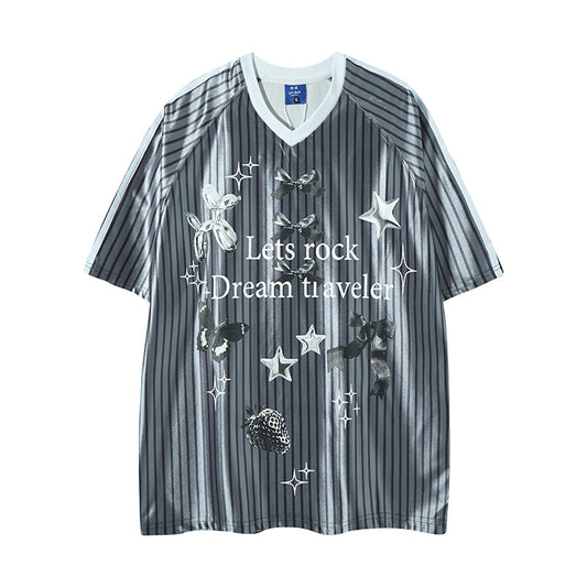 Camisas Retros v-neck t-shirt