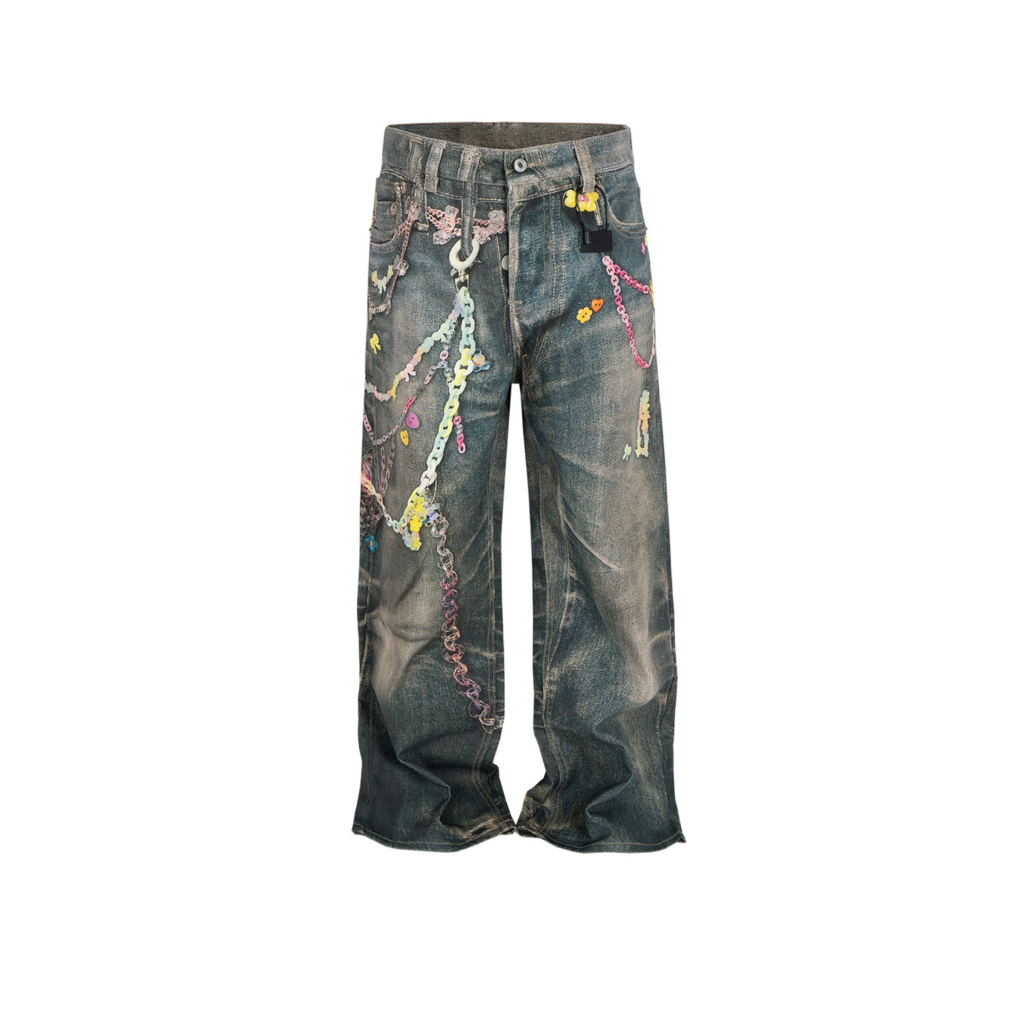 Rock Revival Jeans Straight Vintage Trousers