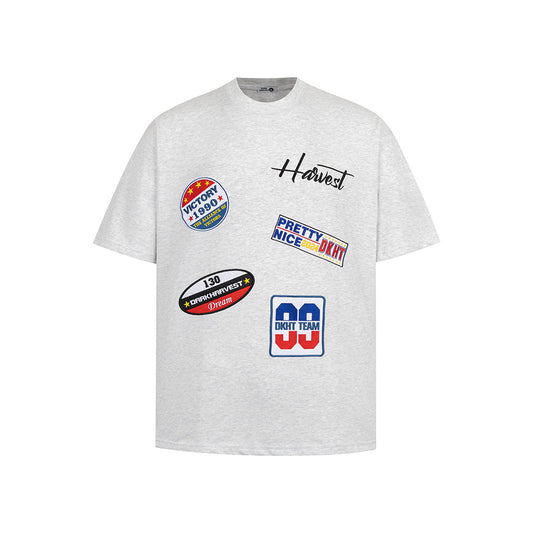 Nostalgia T Shirts Vintage Short Sleeve T-Shirt