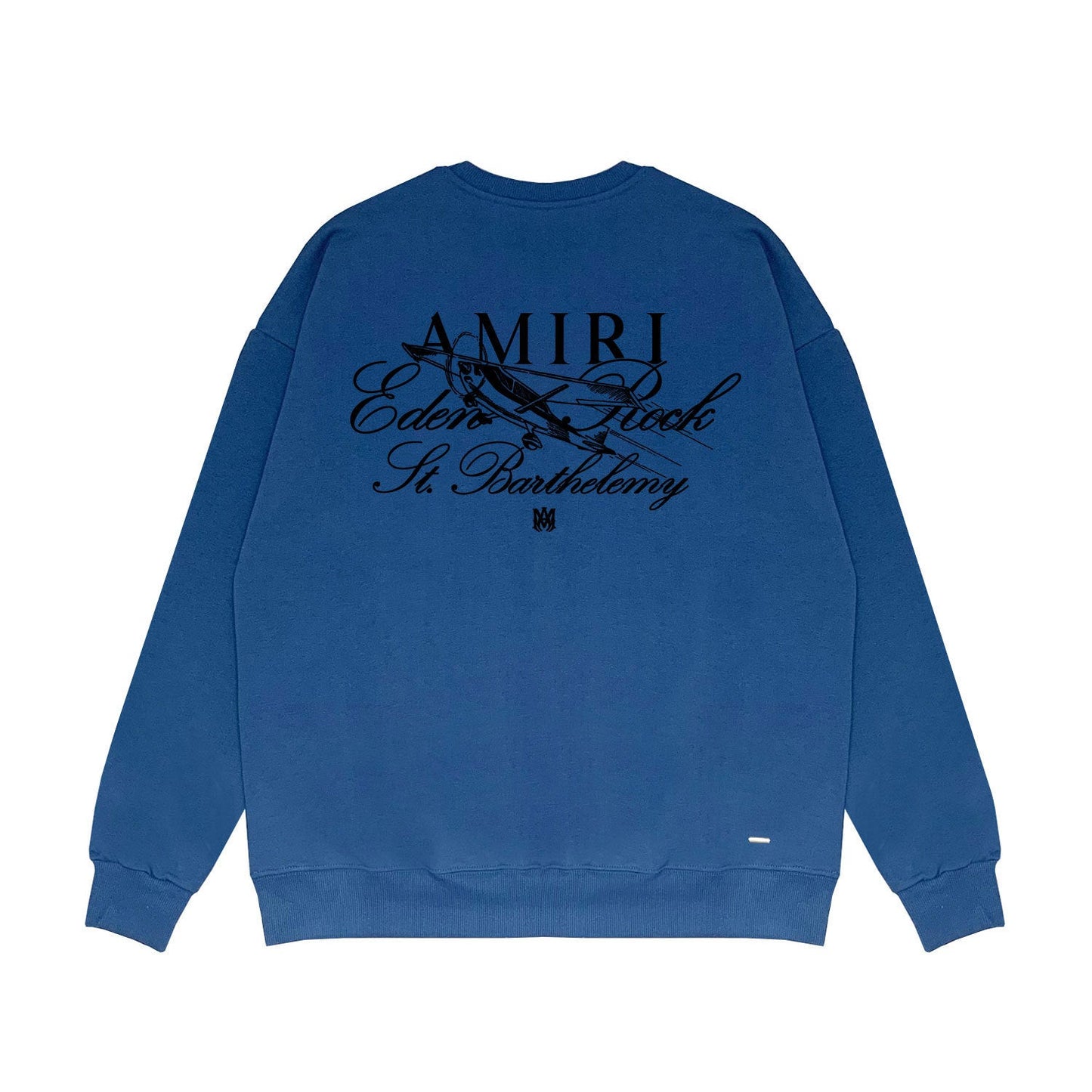 Amiri Long Sleeved Shirt Fashion Brand Crew Sweatshirts round Neck Sweater