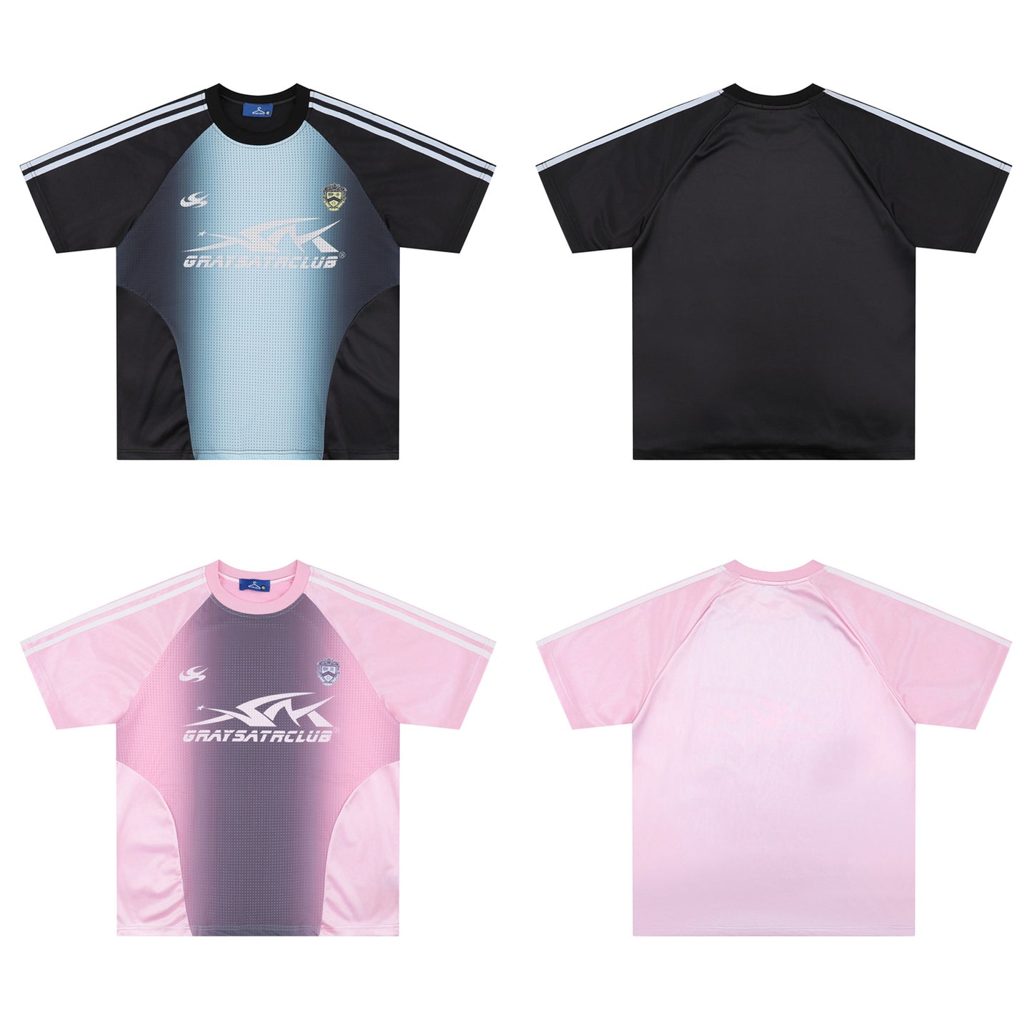 Distorted vintage short sleeve t-shirt summer oversize top