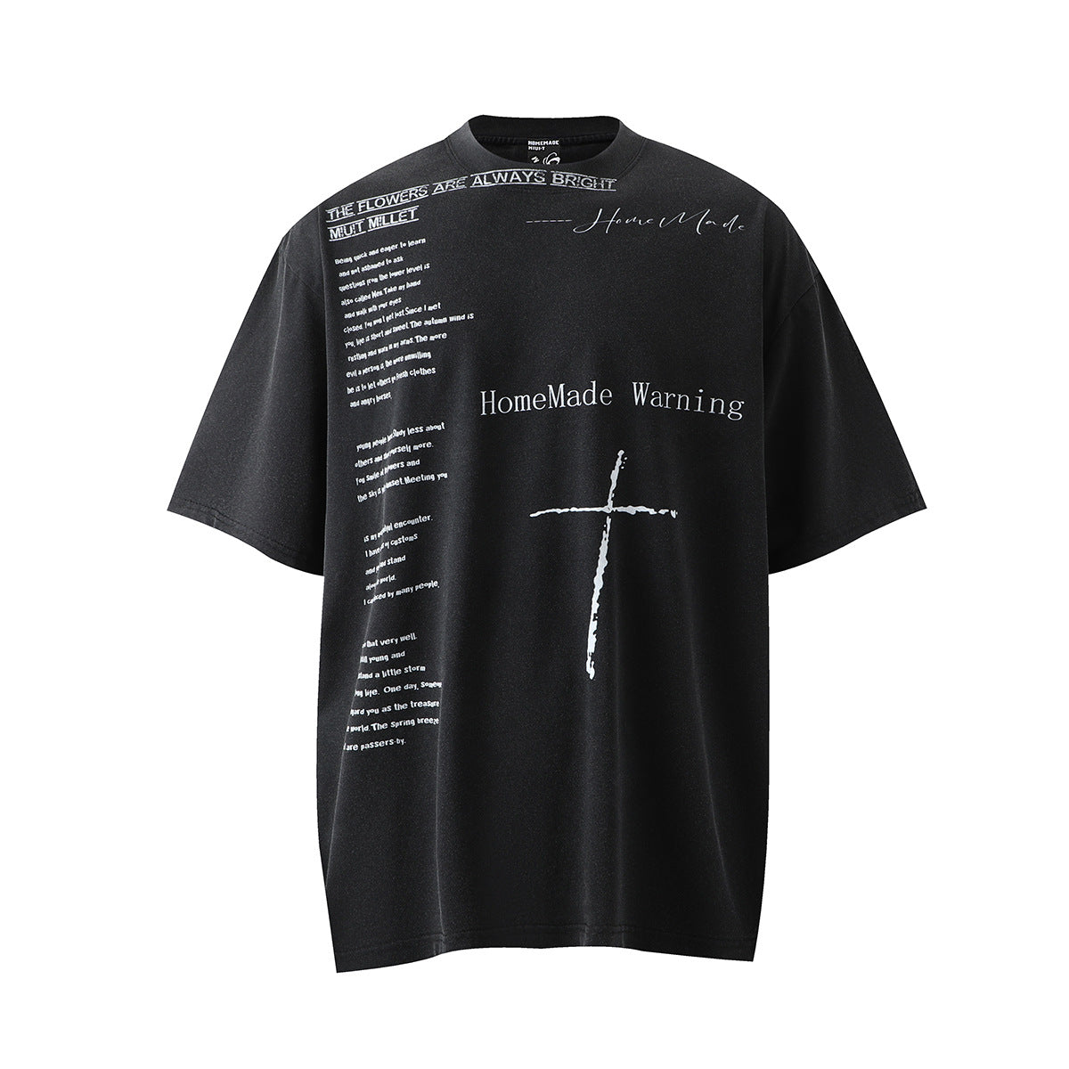Hip hop shirt t-shirt short sleeve