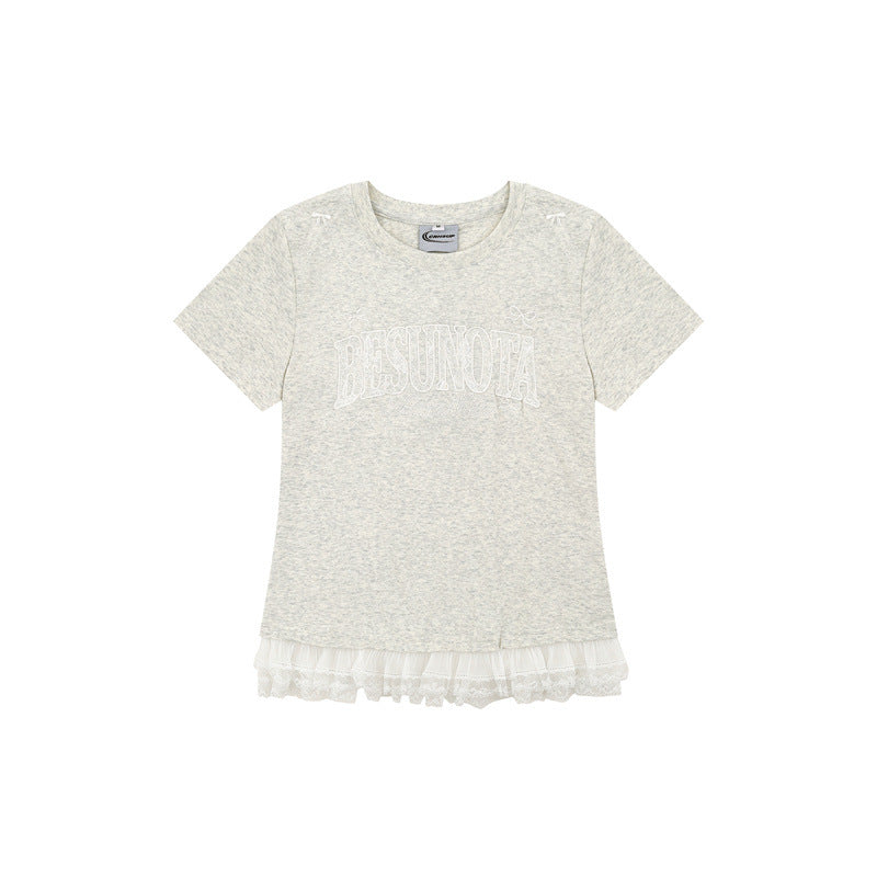US drip outfits Summer Vintage Casual Loose Short Sleeve T-Shirts