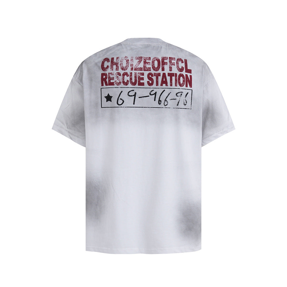 Nyc 1990 Shirt Short Sleeve T-Shirt Summer Hip Hop Top