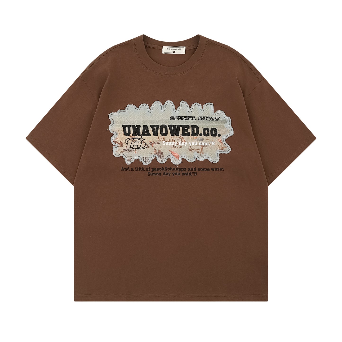 Vestimenta De Los 90 Vintage Embroidered T-Shirt Loose Short Sleeve