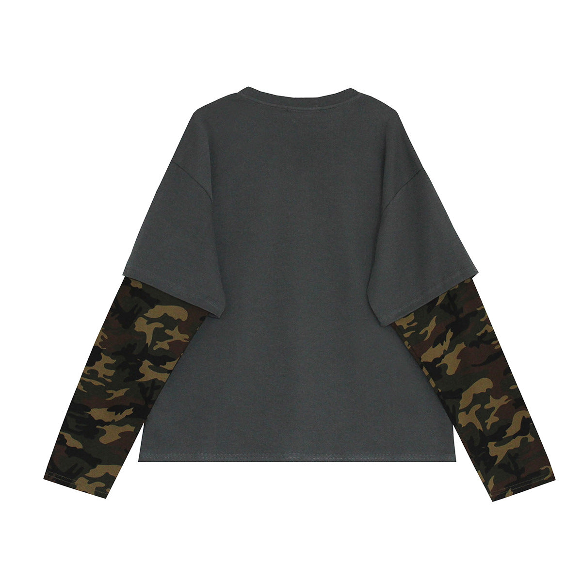 Hip hop shirt summer hip hop character print long sleeve t-shirt