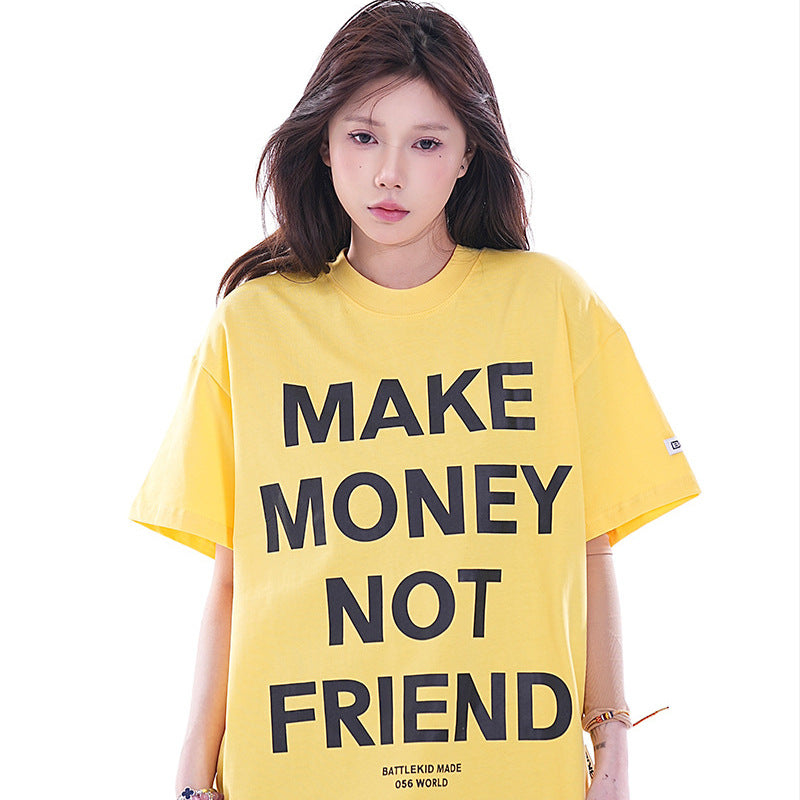 Hip Hop Clothes New York Casual Summer Loose Short Sleeve T-Shirt