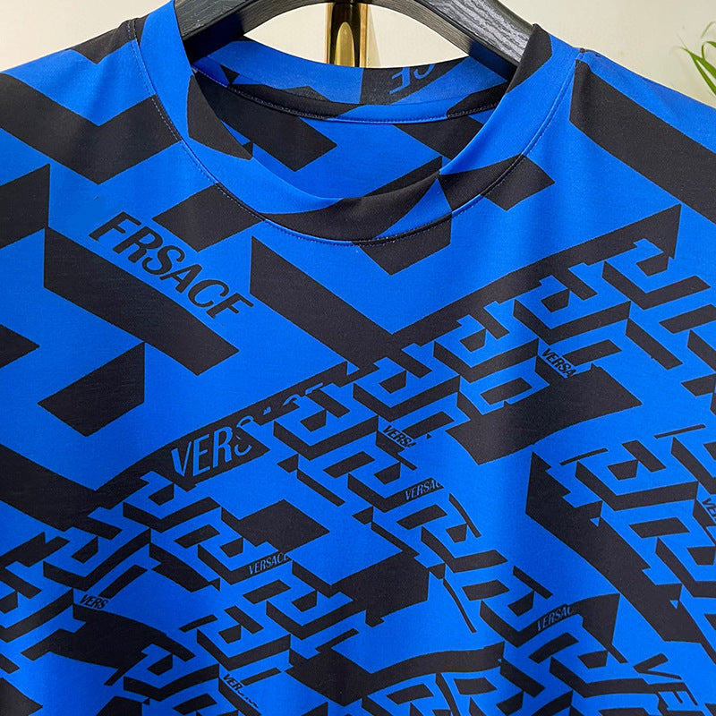 East Coast Shirts Spring/Summer Digital Print Fashion Casual Men's Short Sleeve T-Shirt