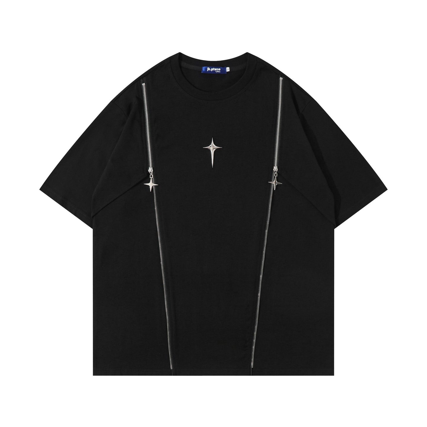 Hustle vintage t-shirt summer short sleeves